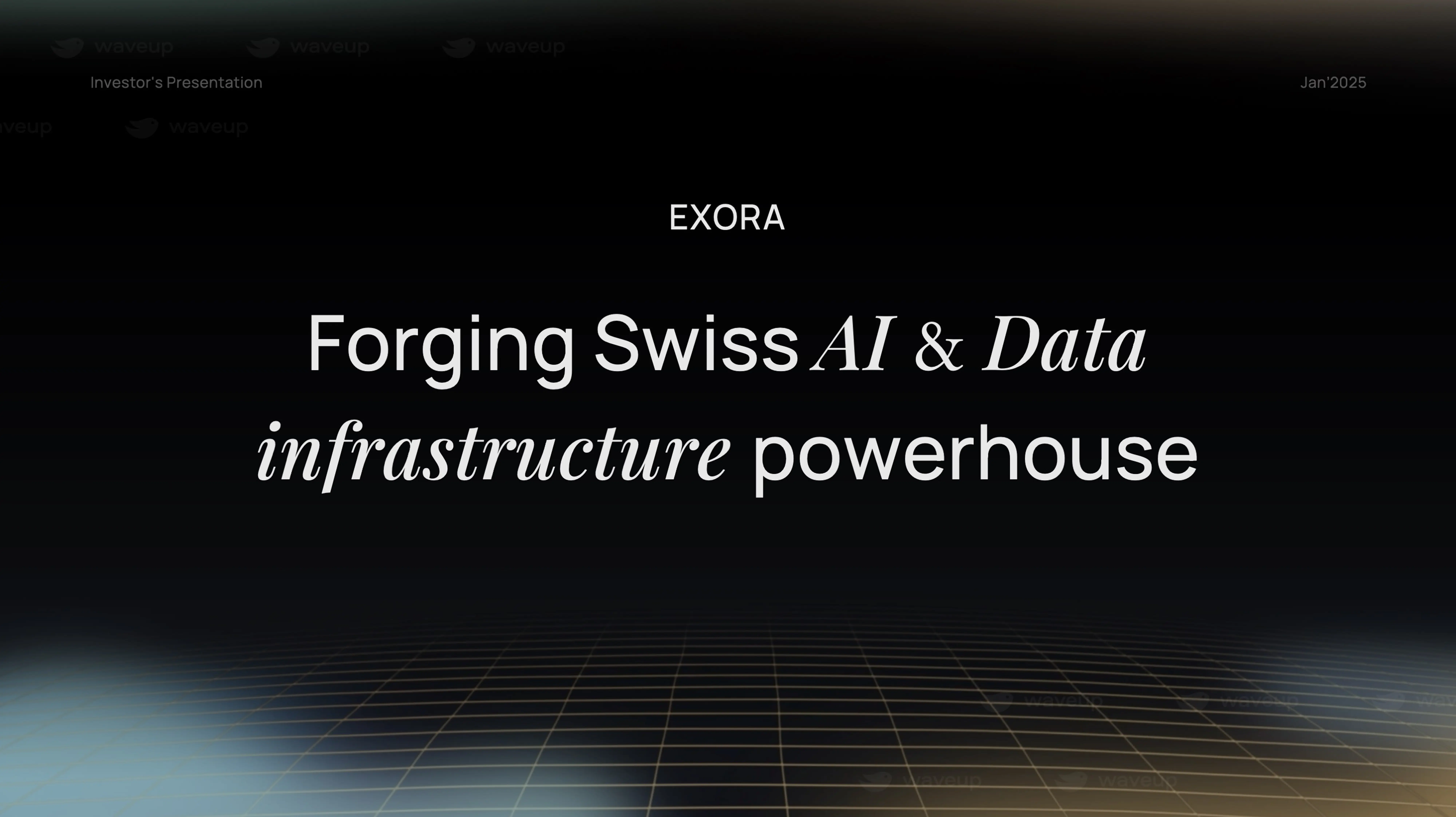 AI portfolio example 1