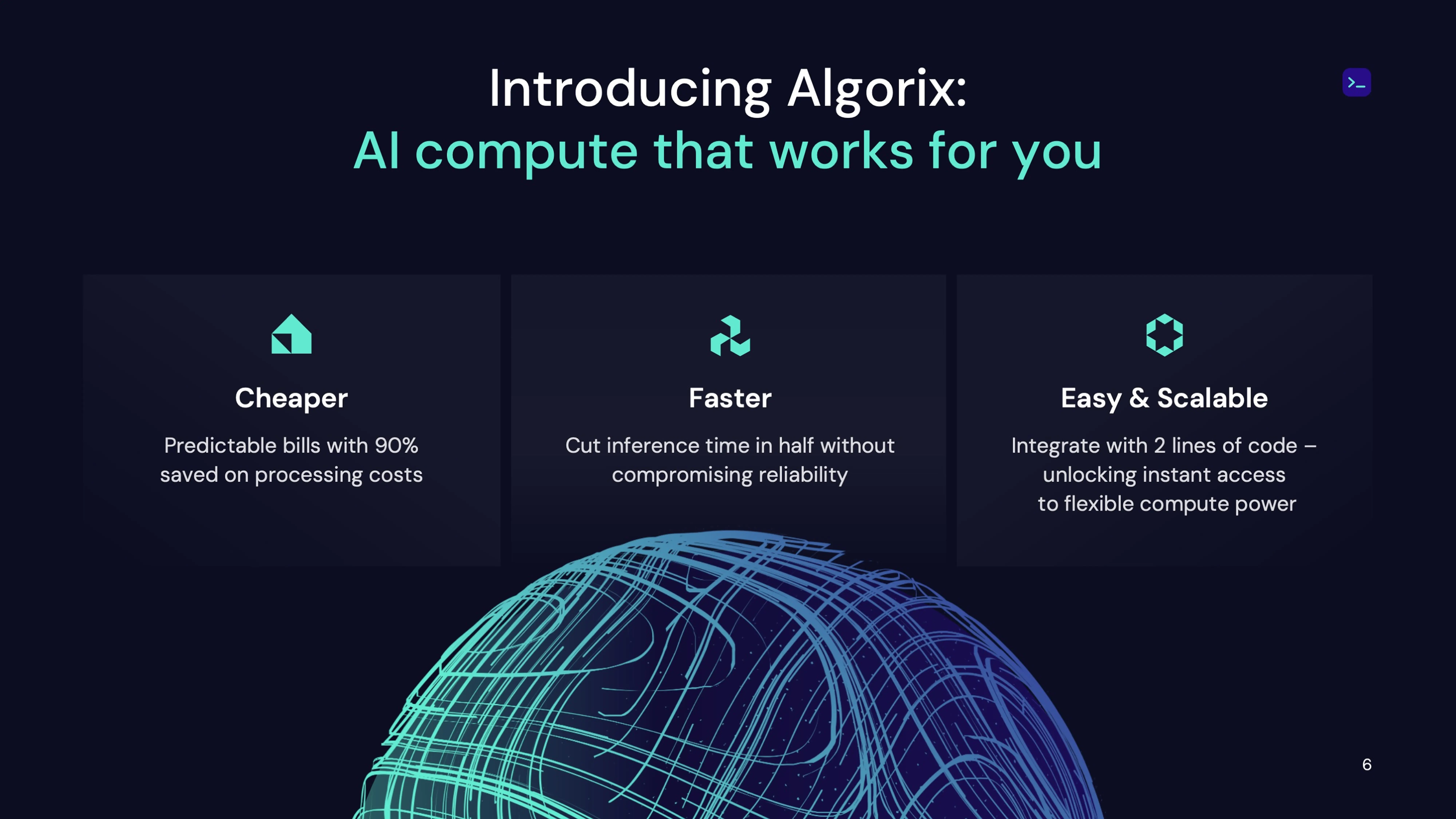 AI portfolio example 6