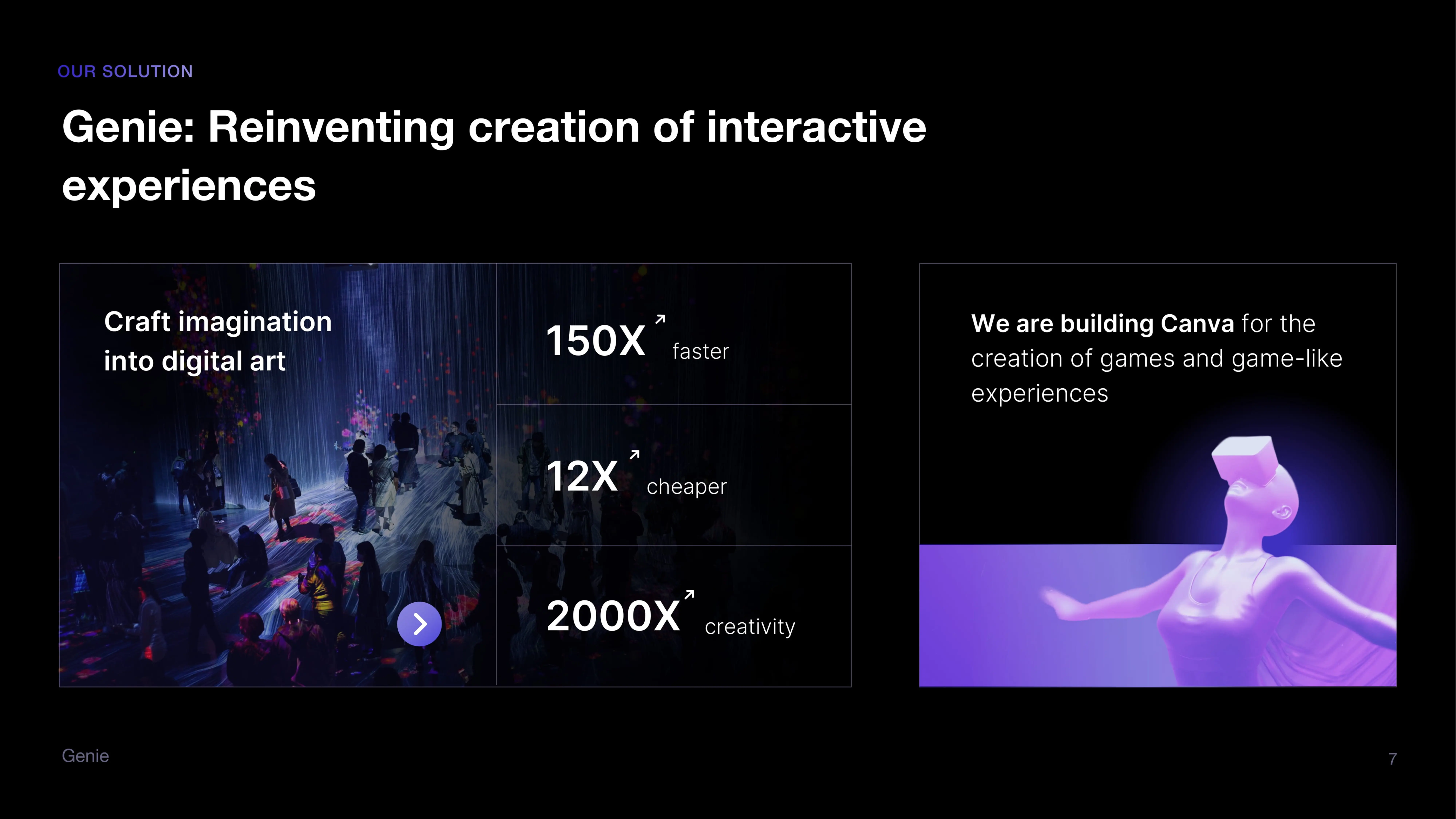 AI portfolio example 8