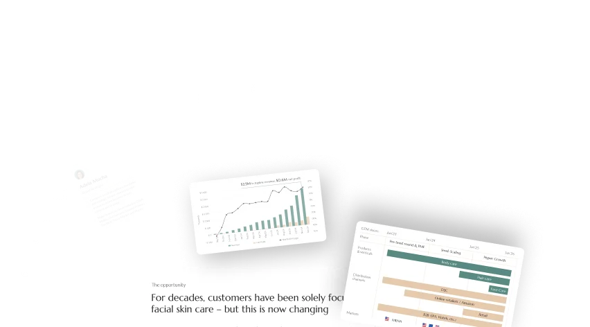 Pitch deck example — Waveup