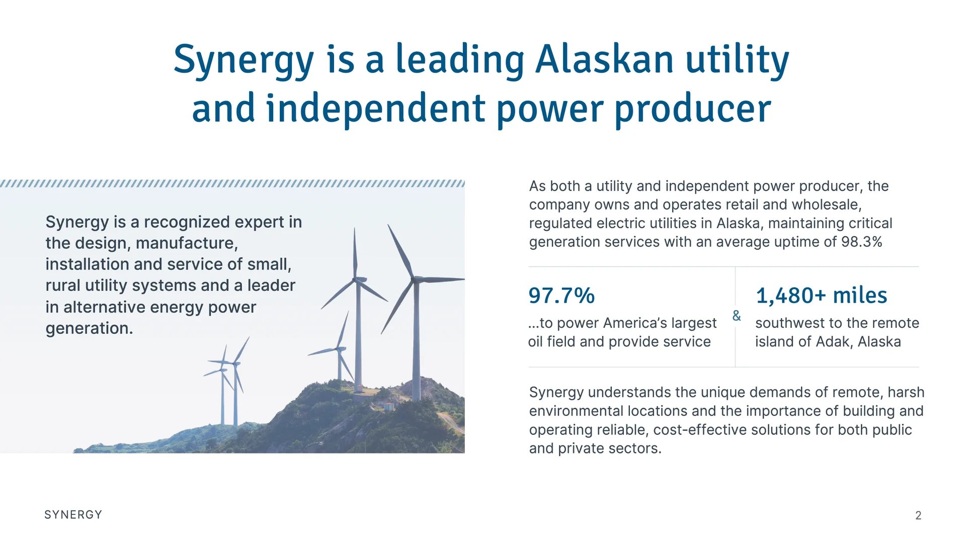 Memorandum page: the utility and independent power producer, with uptime and service territory